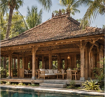 The Retreat — inspired by the limasan, illustrative architectural concept