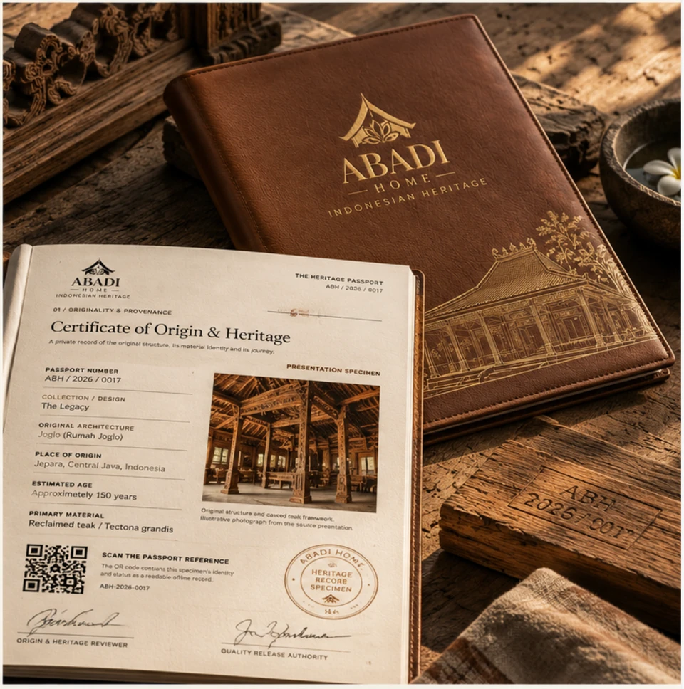 ABADI HOME Pasaporte Patrimonial, un registro patrimonial y de procedencia único